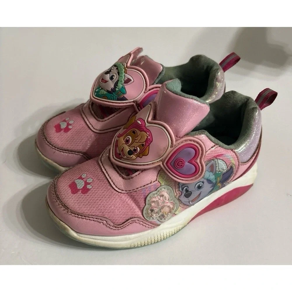 Paw Patrol Pink Sneakers (Sz. 11) Shoes